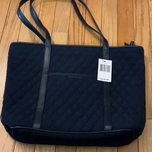 Small Trimmed Vera in Classic Navy